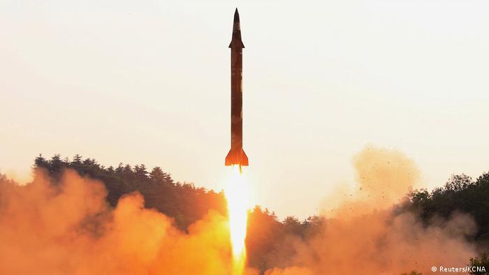 North Korea rocket test