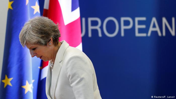Belgien Brüssel EU-Gipfel Premierministerin Theresa May