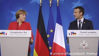 EU-Gipfel in Brüssel | Angela Merkel & Emmanuel Macron
