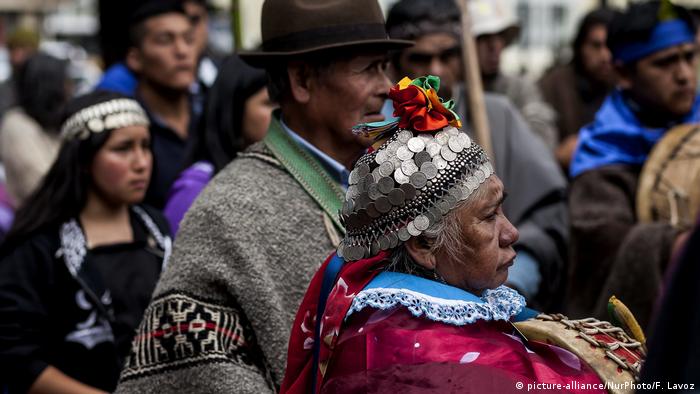 Chile indigene Volksgruppe der Mapuche