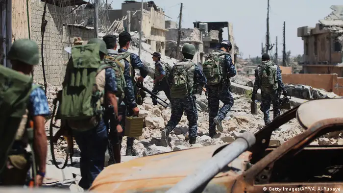 Irak Kampf um Mossul (Getty Images/AFP/A. Al-Rubaye)