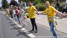 Proteste gegen belgische Atommeiler