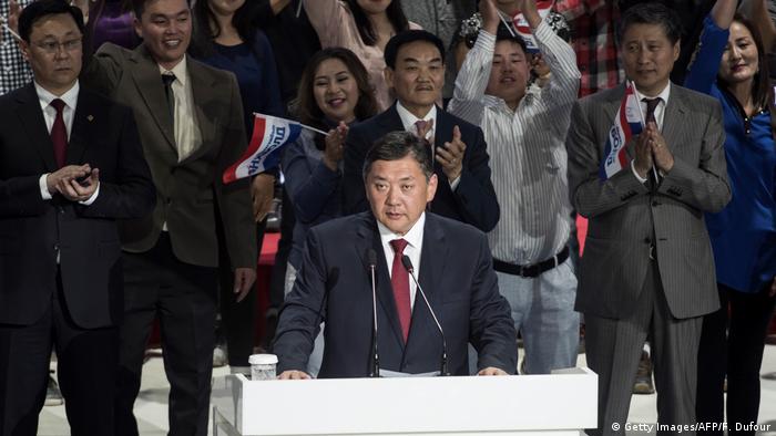 Mongolei Präsidentschaftswahl Kandidat Enkhbold Miyegombo