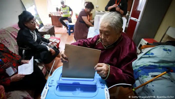 Mongolei Präsidentschaftswahl