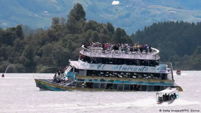 Kolumbien Schiffsunglück (Getty Images/AFP/J. Quiroz)