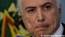 ब्राजील के राष्ट्रपति का भ्रष्टाचार से इंकार