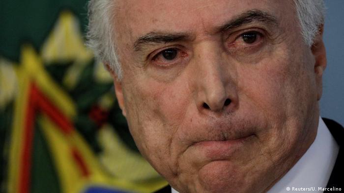 Brasilien Präsident Temer soll wegen Korruption der Prozess gemacht werden