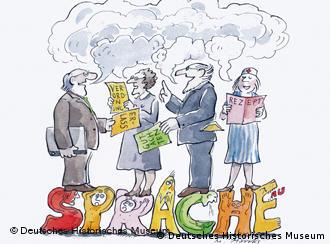 Schon museumsreif? Die Sprache Deutsch in einer Ausstellung Kultur