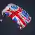 London Fallschirm als Union Jack