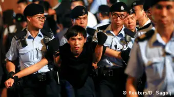 China Verhaftung von Aktivisten in Hongkong