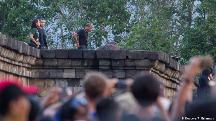Indonesien Barack Obama im Urlaub (Reuters/P. Erlangga)