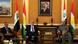 Irak Haidar al-Abadi trifft Masoud Barzani in Erbil Irak Haidar al-Abadi trifft Masoud Barzani in Erbil