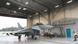 A Eurofighter in a hanger in Estonia A Eurofighter in a hanger in Estonia