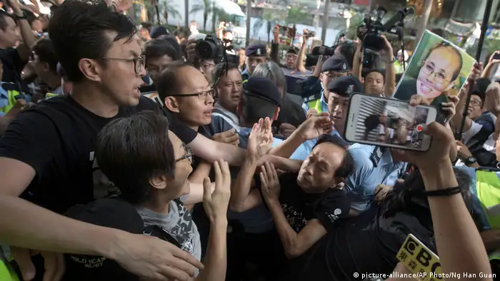 China pro-Demokratie-Proteste Hongkong