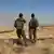 Soldados israelíes patrullan la frontera con Siria.