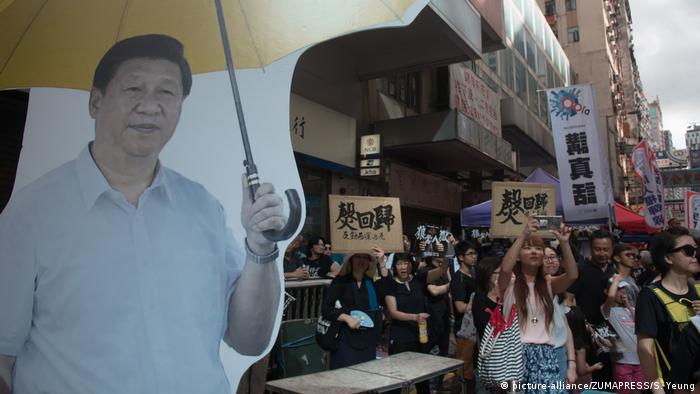Hong Kong - Proteste (picture-alliance/ZUMAPRESS/S. Yeung)