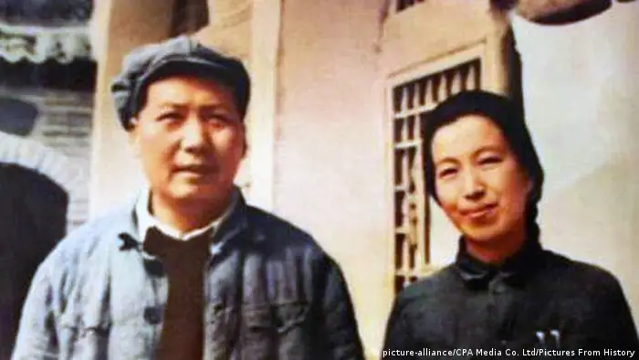 China - Mao Zedong mit vierter Frau Jiang Qing