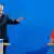 Berlin Merkel und Seehofer präsentieren das Wahlprogramm der Union