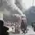 Brennender Lastwagen vor Deutscher Botschaft in Kabul, ap
