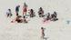 USA Gouverneur Chris Christie mit Familie am Strand der offiziellen Sommerresidenz USA Gouverneur Chris Christie mit Familie am Strand der offiziellen Sommerresidenz