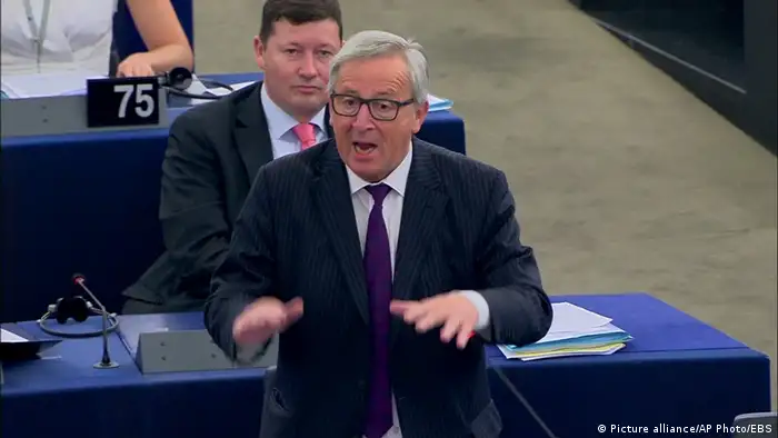 Frankreich EU Parlament Jean-Claude Juncker