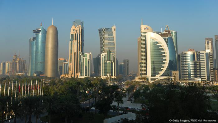 Katar Skyline von Doha