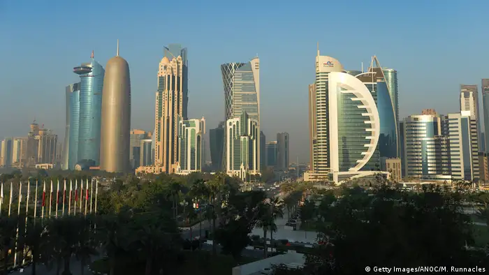 Katar Skyline von Doha