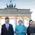 Deutschland China Xi bei Merkel vor dem Brandenburger Tor