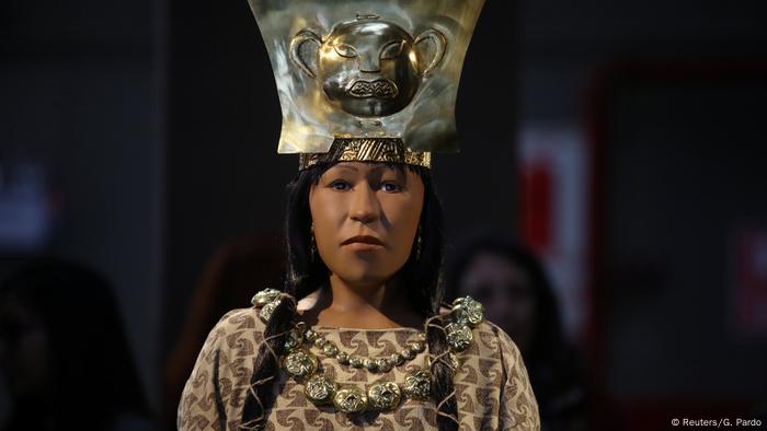 Peru Gesichtsrekonstruktion Dama de Cao (Reuters/G. Pardo)