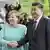 Chancellor Angela Merkel welcomes the Chinese President Xi Jinping