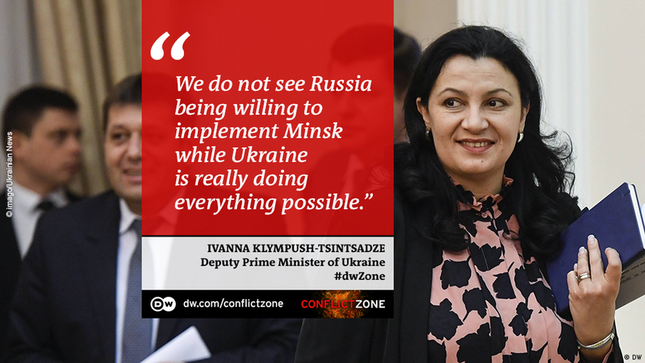 Ivanna KlympushTsintsadze on Conflict Zone DW 07/05/2017