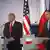 Polen PK vom US-Präsident Donald Trump und polnischer Präsident Andrzej Duda