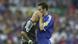 Fussball EM; FRA-ITA Laurent Blanc küsst Glatze von Fabien Barthez Fussball EM; FRA-ITA Laurent Blanc küsst Glatze von Fabien Barthez
