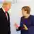 Дональд Трамп і Анґела Меркель перед зустріччю в Гамбурзі 6 липня
