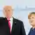 Ангела Меркель и Дональд Трамп в Гамбурге
