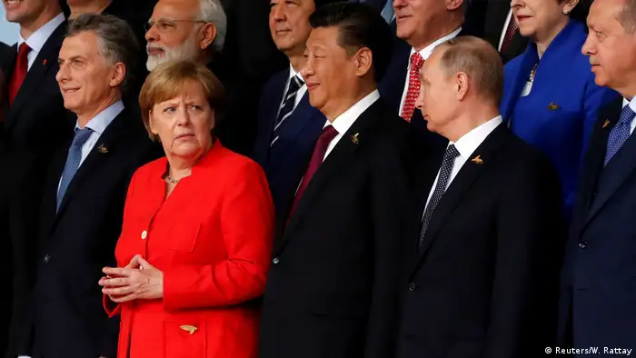 G20 Gipfel in Hamburg | Macri, Merkel, Jinping, Putin, Erdogan
