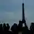 Paris Touristen Eiffelturm