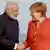 Narendra Modi and Angela Merkel
