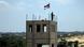 Ägypten - Palästinensischer Soldat auf Kontrollturm nähe des Gaza-Streifens Ägypten - Palästinensischer Soldat auf Kontrollturm nähe des Gaza-Streifens