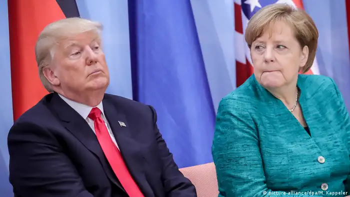 G20 in Hamburg | Trump & Merkel