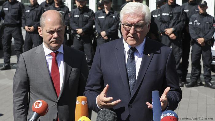 G20 Hamburg Frank-Walter Steinmeier (picture alliance/dpa/C.Charisius)