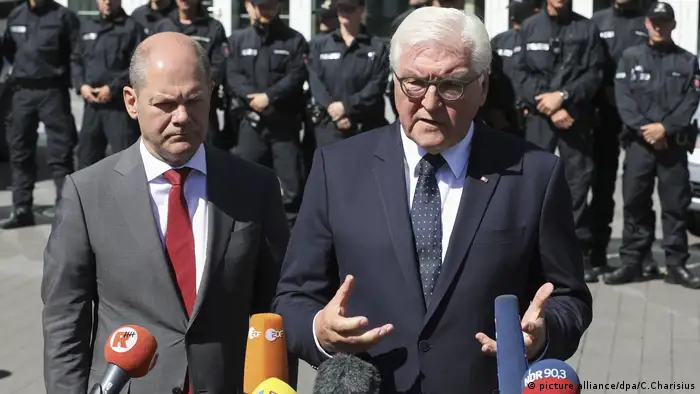 G20 Hamburg Frank-Walter Steinmeier (picture alliance/dpa/C.Charisius)
