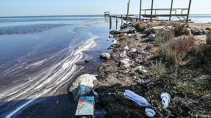 Iran Küstenverschmutzung 
