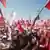 Türkei, Istanbul, Gerechtigkeits-Demo, die von der Partei der Oppositionspartei der Türkei abgehalten wird