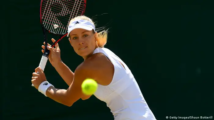 TENNIS WIMBLEDON Angelique Kerber gegen Garbine Muguruza (Getty Images/Shaun Botterill)