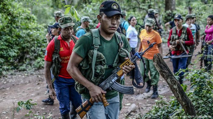 guerrillera FARC en Pondores (Getty Images/AFP/J. Sarmiento)