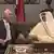 Госсекретарь США Рекс Тиллерсон и министр иностранных дел Катара Мухаммед бен Абдель Рахман Аль Тани