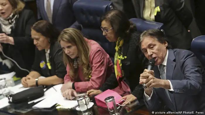 Brasilien Nationalkongress in Brasilia | Eunicio Oliveira (picture alliance/AP Photo/E. Peres)
