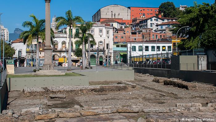 Brasilien Cais do Valongo, Rios alter Sklavenhafen, Weltkulturerbe der Unesco.