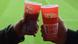 Beer cups at a Football game Beer cups at a Football game